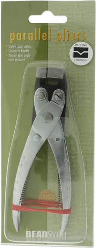 Miniatura 8 de The Beadsmith Alicates paralelos para doblar y formar, 5.25 pulgadas (5.315 in), herramienta de acero para la fabricación de joyas, con mango