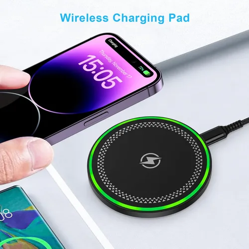 Miniatura 2 de Cargador inalámbrico Samsung S25 Cargador de teléfono inalámbrico para Android Samsung Galaxy S25 Ultra Edge S24 S23 S22, cargador Inalámbrico