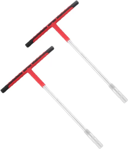 Miniatura 10 de Utoolmart Mango en T recubierto de goma 0.591 in hexagonal hexagonal llave llave llave herramienta 1 unids 1pcs