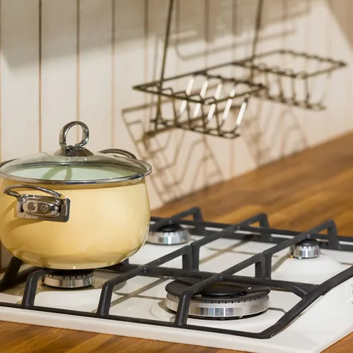 Miniatura 8 de Juego de 4 sombreros de cocina para horno, quemador de gas, corona de quemador de gas, tapas de llama para cocina, se adapta a la mayoría de manijas