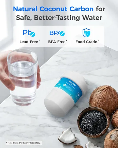 Miniatura 6 de Waterdrop WD-F13 Filtro de agua, recambio para GE® SmartWater® MWF®, MWFINT, MWFP, MWFA, GWF, HDX FMG-1, Kenmore® 9991, GSE25GSHECSS, WFC1201