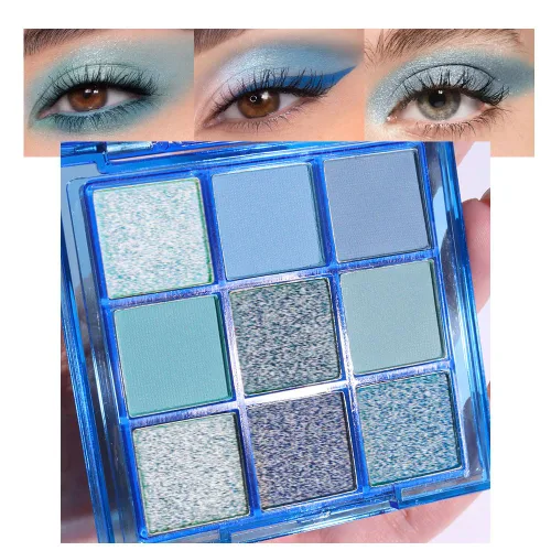 Miniatura 24 de CAKAILA Paleta de sombra de ojos mate de 10 colores, color gris y gris topo, paleta de sombra de ojos neutra, paleta de maquillaje de larga