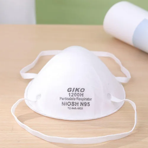 Miniatura 9 de GIKO Máscara facial N95 – 20 máscaras de seguridad contra el polvo, máscara protectora N95, protección contra el polvo PM2.5, humo de fuego