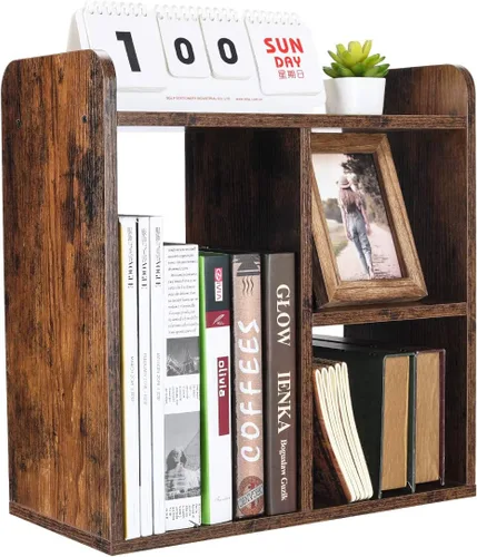 Miniatura 18 de PAG Organizador de Escritorio Estante de Escritorio Estantería Ajustable de Encimera Estantes de Mesa Pequeños Organizador de Libros Organización