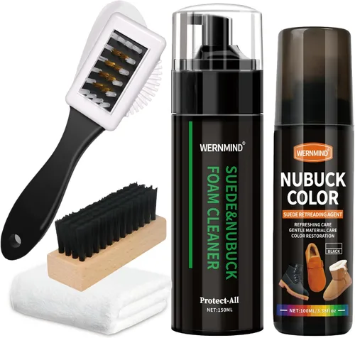 Miniatura 10 de Suede Nubuck Boots Shoe Cleaner Kit Waterproof protecter Spray Shoe Cleaning Kit