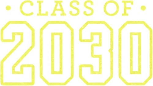 Miniatura 24 de Class of 2030 Iron On Decal, Senior Class Shirt Patch, Heat Transfer, HTV Graphic Tshirt Sticker, DIY Crafts, Pick Size Color, Iron-On Almost Gold