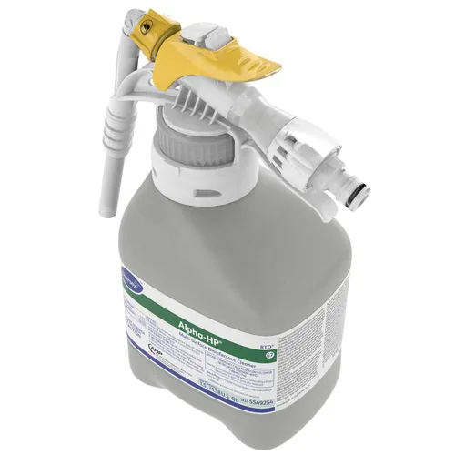 Miniatura 6 de Diversey 5549254 Alpha-HP Limpiador desinfectante multisuperficie, peróxido de hidrógeno bactericida y virucida con aroma cítrico, concentrado listo
