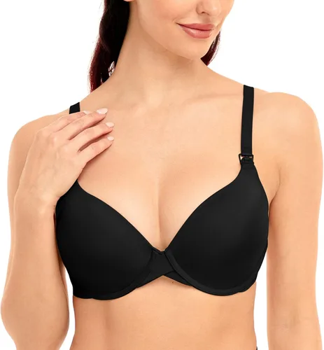 Miniatura 6 de GARMERA Sujetadores de lactancia para mujer, cómodos, ligeramente acolchados, brasier de maternidad suave para lactancia materna