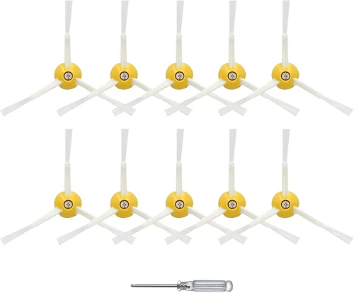 Miniatura 8 de Paquete de 6 repuestos de cepillo lateral para iRobot Roomba 500/600/700/800/900, compatible con 560, 595, 614, 650, 665, 671, 675, 690, 694, 761