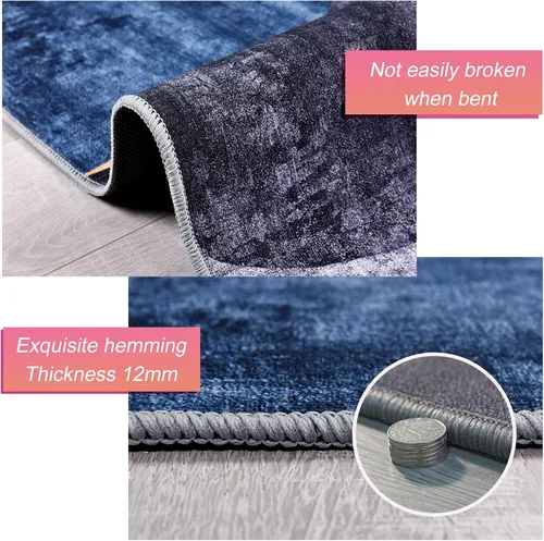Miniatura 6 de Heated Area Rug Floor Heater Carpet Heated Floor Mats Timer and Temperature Adjustable Electric Heated Carpet for Living Room, Dining Room, Bedroom