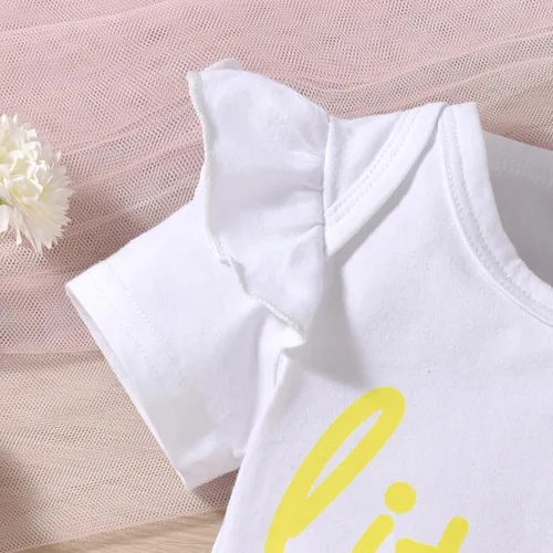 Miniatura 21 de fioukiay Conjunto de ropa de verano para bebés y niñas recién nacidas prematuros, mameluco, pantalones, diadema, conjunto de ropa para el verano