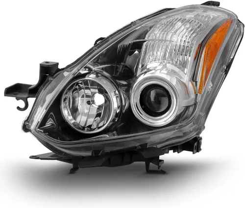 ACANII - Para 2010-2013 Nissan Altima 2 puertas Coupe halógeno proyector de repuesto para faros delanteros - Solo lado del conductor
