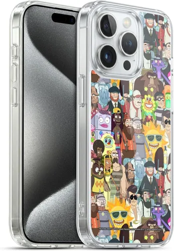Miniatura 27 de Head Case Designs Funda de gel con licencia oficial de Rick and Morty Aliens Season 3 [protección de grado militar] compatible con Apple iPhone 12