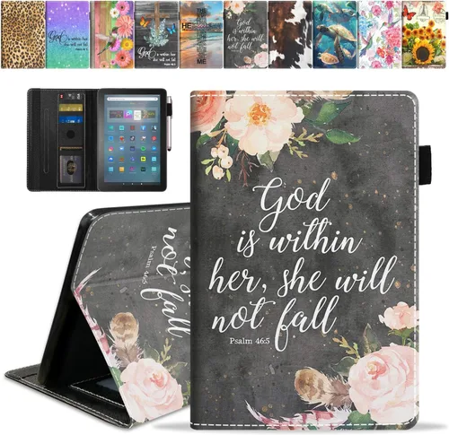 Miniatura 11 de Funda para tableta Amazon Fire Max 11 (11 pulgadas, 13ª generación, versión 2023) con ranura para tarjetas y apagado y encendido automático, funda