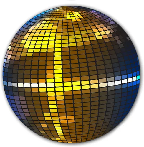 DJ Gold Disco Ball #2 - Almohadilla de vinilo para rascar, 7 pulgadas, alfombrilla deslizante portátil para tocadiscos, 1 almohadilla para DJ