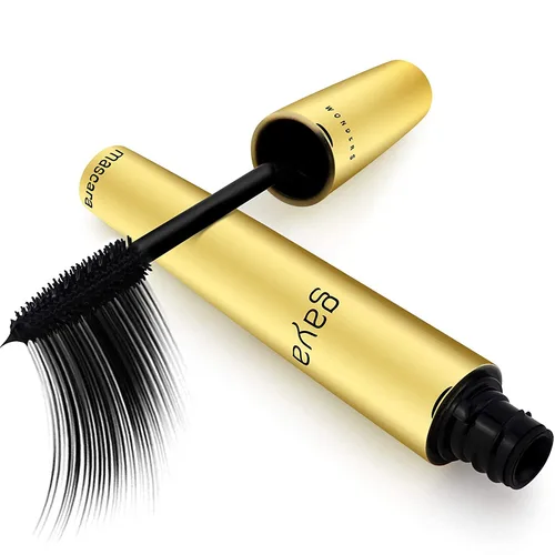 Máscara negra vegana para ojos sensibles, máscara hipoalergénica natural, alargamiento y volumen para un aspecto natural, libre de crueldad, probado