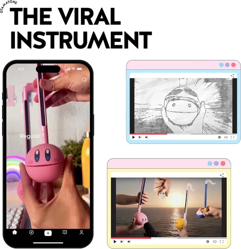 Miniatura 4 de Otamatone Instrumento musical electrónico japonés Sintetizador de música portátil de Japón por Maywa Denki Studio Award Awarding, regalo educativo