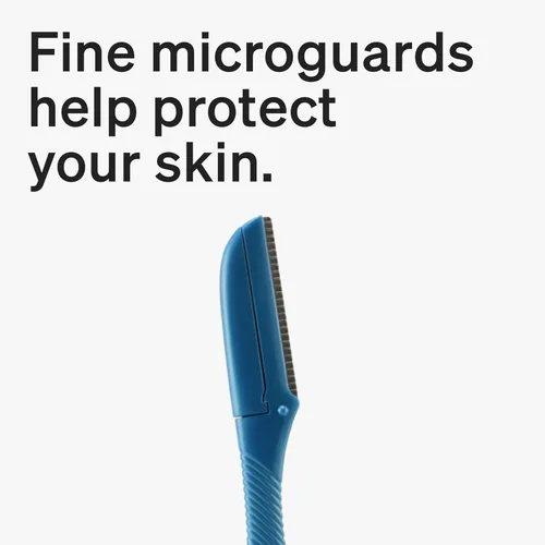 Miniatura 3 de Schick Maquinilla de afeitar de precisión para hombres, maquinilla de afeitar para bordes, afeitadoras desechables, 3 unidades (paquete de 1)
