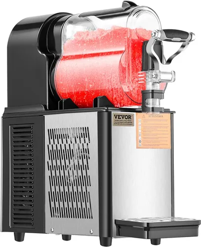 VEVOR - Máquina comercial para hacer bebidas heladas, tanque único de 3L×1, fabricante de bebidas congeladas de 12 tazas, máquina de batidos y