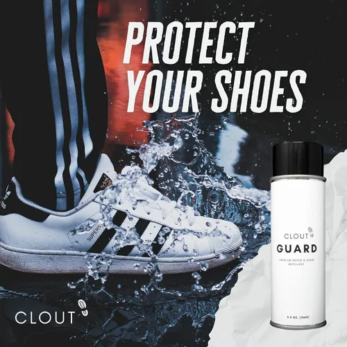 Miniatura 7 de CLOUT Guard - Repelente de agua y manchas de alta calidad, impermeable y protege gamuza, cuero, nobuck, tela, nailon, poliéster y más, protector