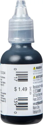 Miniatura 2 de Scribbles Pintura de tela 3D de 1 oz, color negro brillante