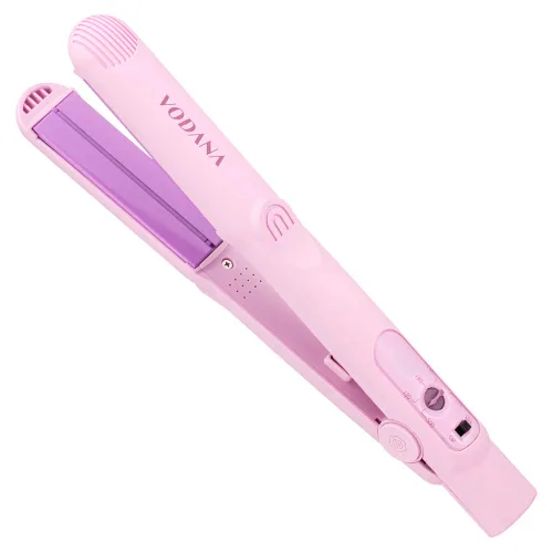 Miniatura 9 de VODANA Plancha de pelo profesional de cerámica de 1 pulgada, acabado suave y sedoso y control de encrespamiento para todo tipo de cabello, placas