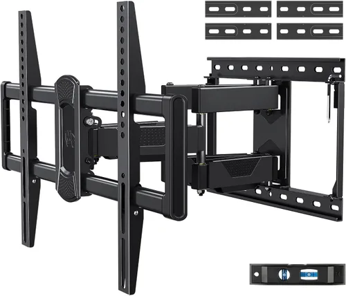 Miniatura 10 de Mounting Dream Soporte de pared para TV de brazo largo para TV de 37 a 75 pulgadas, soporte de pared de TV de esquina con extensión de 32 pulgadas