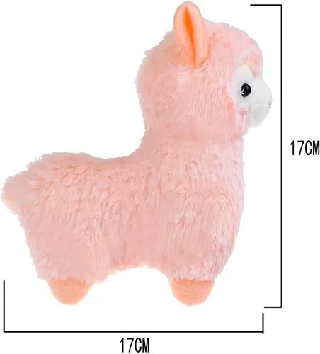 Miniatura 3 de Lindo y suave peluche de pajarita de alpaca, cojín de juguete, llama, cordero, juguete de peluche, juguetes de muñeca, el mejor cumpleaños