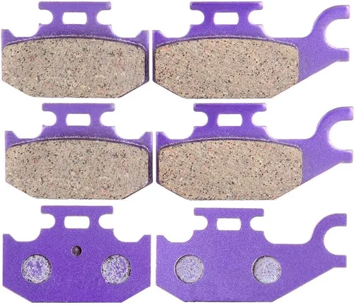 SCITOO Pastillas de freno FA307 para Bombardier DS650 2000-2006 pastillas de freno delanteras de fibra de carbono