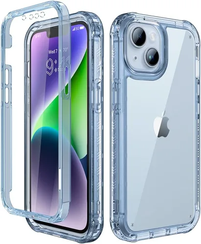 Miniatura 44 de Lifedance - Funda diseñada para iPhone 14/iPhone 13, funda protectora resistente de cuerpo completo con protector de pantalla incorporado