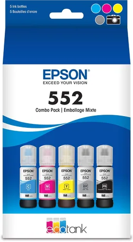 Miniatura 4 de Epson EcoTank Photo ET-8500 Impresora inalámbrica de gran formato a color todo en uno Supertank con escáner, copiadora y Epson Claria ET Premium