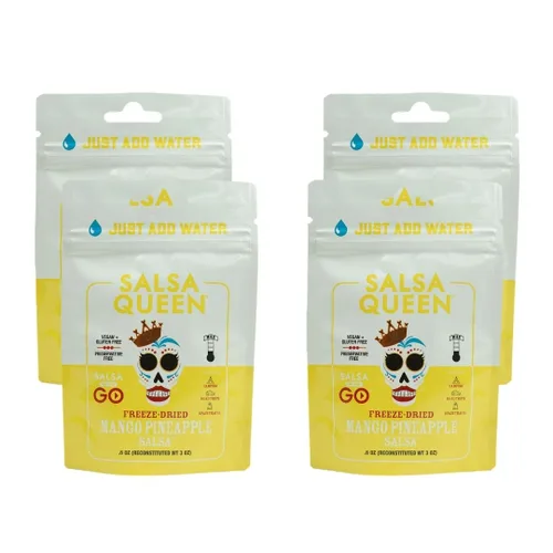 Miniatura 12 de Salsa Queen Salsa gourmet de chile rojo liofilizado Ingredientes frescos Vida útil de más de 3 años No necesita refrigeración Vegana