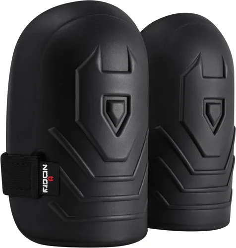 NoCry Rodilleras ligeras de casa y jardín con cojín de goma EVA impermeable, recubrimiento interno suave y facilidad de ajuste con tiras de velcro