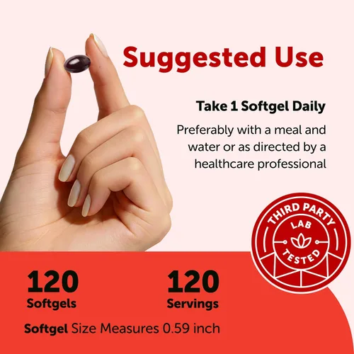 Miniatura 3 de Micro Ingredients Astaxantina de 6 mg con aceite MCT, 120 cápsulas blandas Suplementos antioxidantes de astaxantina premium* Fuente
