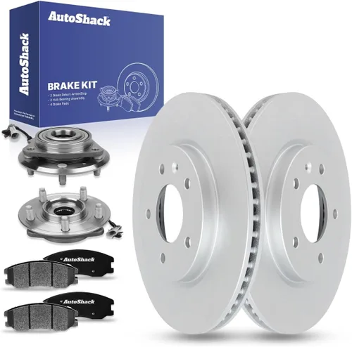 Miniatura 12 de Autoshack RHBBK0466 - Kit de freno delantero de repuesto para Chevrolet Equinox Captiva Sport Saturn Vue Pontiac Torrent Suzuki XL-7, rotores
