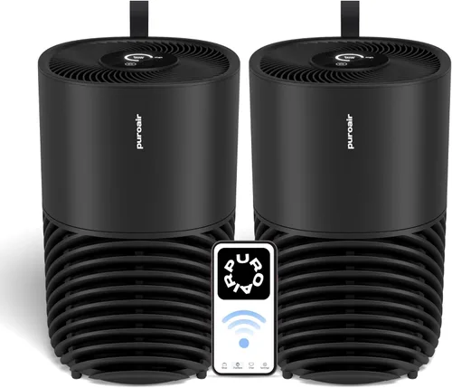 PuroAir Purificadores de aire HEPA 130i para mascotas domésticas, cubre hasta 600 pies cuadrados, filtra hasta el 99.9% de los contaminantes, humo,