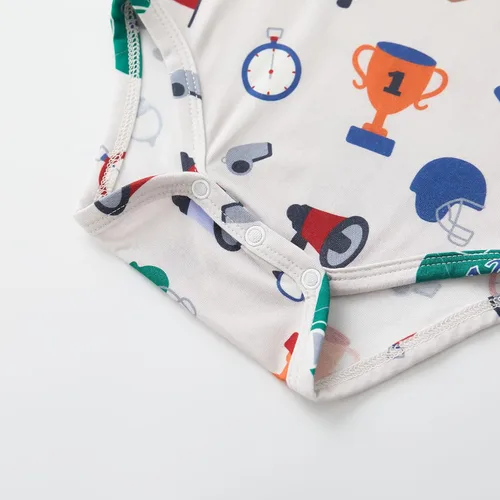 Miniatura 39 de pureborn Mameluco de algodón súper suave para bebés niños y niñas de 0 a 24 meses