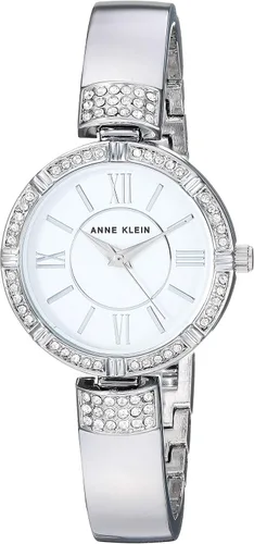 Miniatura 3 de Anne Klein Juego de reloj y pulsera acentuados de cristal prémium para mujer