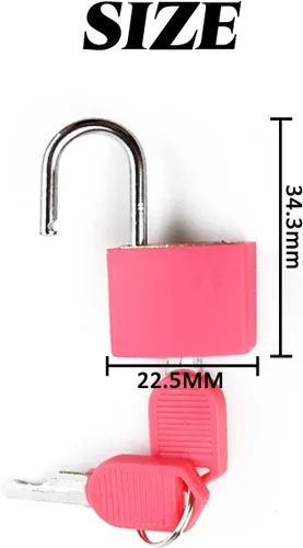 Miniatura 2 de GXXMEI 10 cerraduras de maleta con llaves, candados pequeños de metal, mini candados con llave para escuela, gimnasio, aula, juego a juego