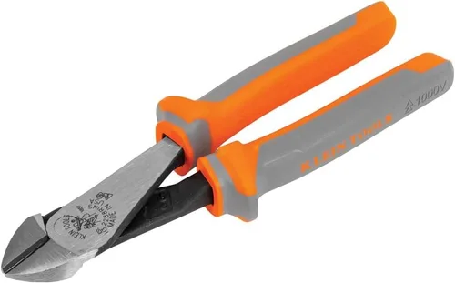 Miniatura 14 de Klein Tools 2288RINS Alicates Cortadores Diagonales Aislados de 1000V, Fabricados en EE.UU., Diseño de Alta Palanca, Cuchillas Endurecidas por