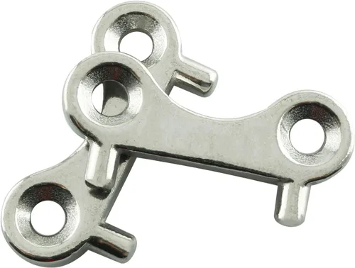 Miniatura 2 de Llave de placa de llenado de cubierta, 2 piezas, acero inoxidable 316, barco marino, yate, gas, agua, tanque de combustible, llenador, llenador