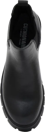 Miniatura 5 de CUSHIONAIRE Botas Chelsea sin cordones Sasha para mujer + espuma viscoelástica