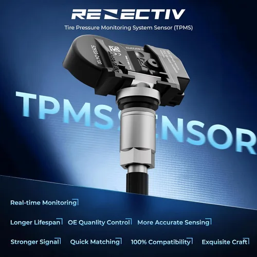 Miniatura 5 de RENECTIV Sensor TPMS, sensor de monitoreo de presión de neumáticos de 433 MHz apto para Kia Hyundai Replace#52933-D4100 52933-D9100 (4 piezas)