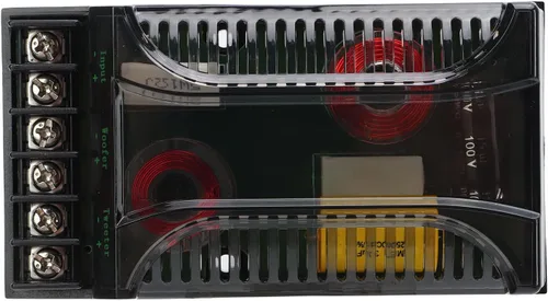 Miniatura 5 de Crossover pasivo de audio para automóvil, 2 vías de audio para automóvil, crossover sobrecorriente, disipación de calor, universal, divisor