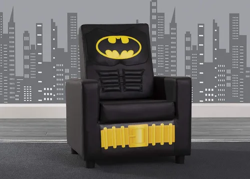 Miniatura 2 de Delta Children - Silla tapizada con respaldo alto, DC Comics Batman