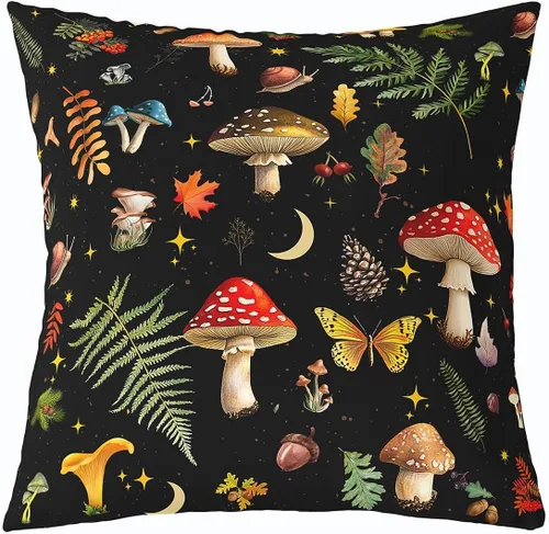 Miniatura 29 de Cartoon Bear Pillow Cover Cute Wild Animal Paw Print Cushion Cover for Kids Boys Girls Teens Jungle Pine Trees Silhouette Cabin Pillow Case for
