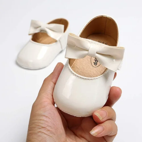 Miniatura 5 de Mocasines para bebé de princesa brillante Mary Jane vestidos, zapatos de primera calidad, ligeros, suela suave, zapatos para cuna, zapatos para niños