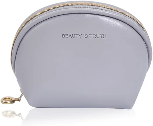 Miniatura 4 de Mini bolsa de lápiz labial, bolsa portátil para monedero, mini bolsa de maquillaje con compartimentos, Negro