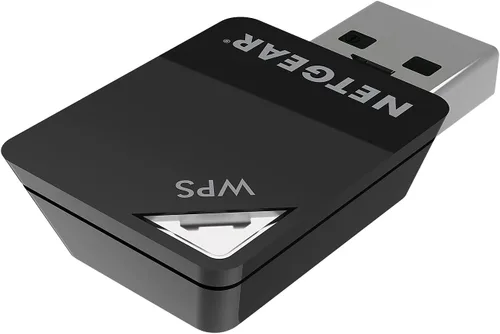 Miniatura 2 de NETGEAR Mini adaptador WiFi 5 USB 2.0 (A6100) - Velocidad inalámbrica de doble banda AC600 (hasta 600 Mbps), funciona con cualquier enrutador WiFi 5