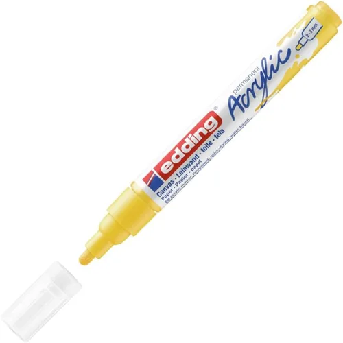 Miniatura 32 de edding 5100 Medium Grey-1 Punta redonda impermeable de 0.079-0.118 in, pintura acrílica para dibujar sobre lienzo, papel de arte y marcadores